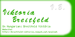 viktoria breitfeld business card